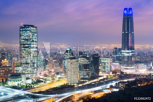 Image de Skyline of Santiago de Chile